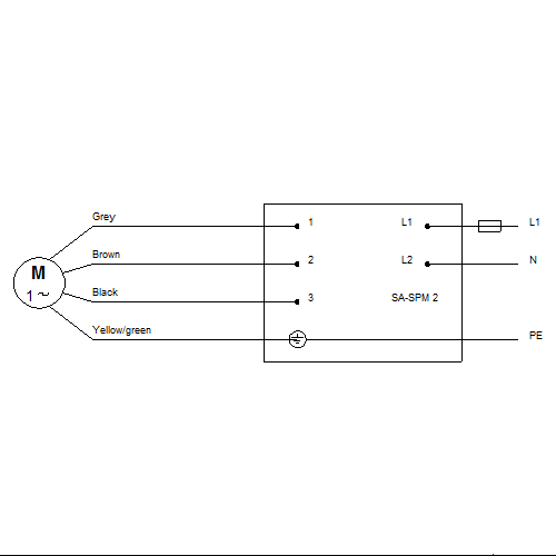 Схема подключений насосов SP 1A-14